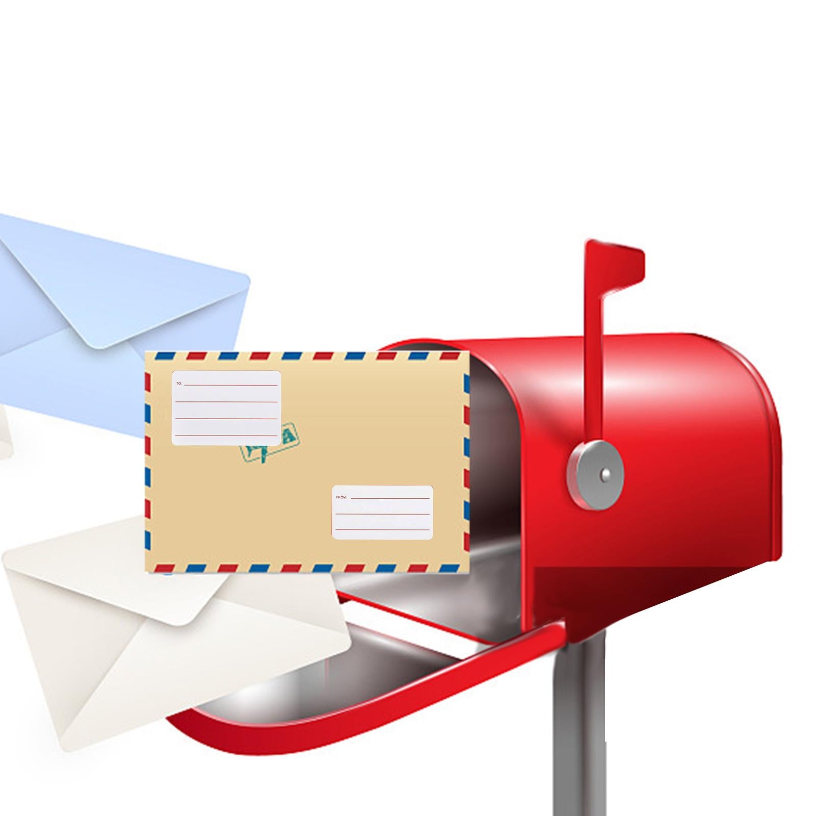 4xto/from Address Mailing Labels to/from Address Tags Sticker Envelope Mailbox
