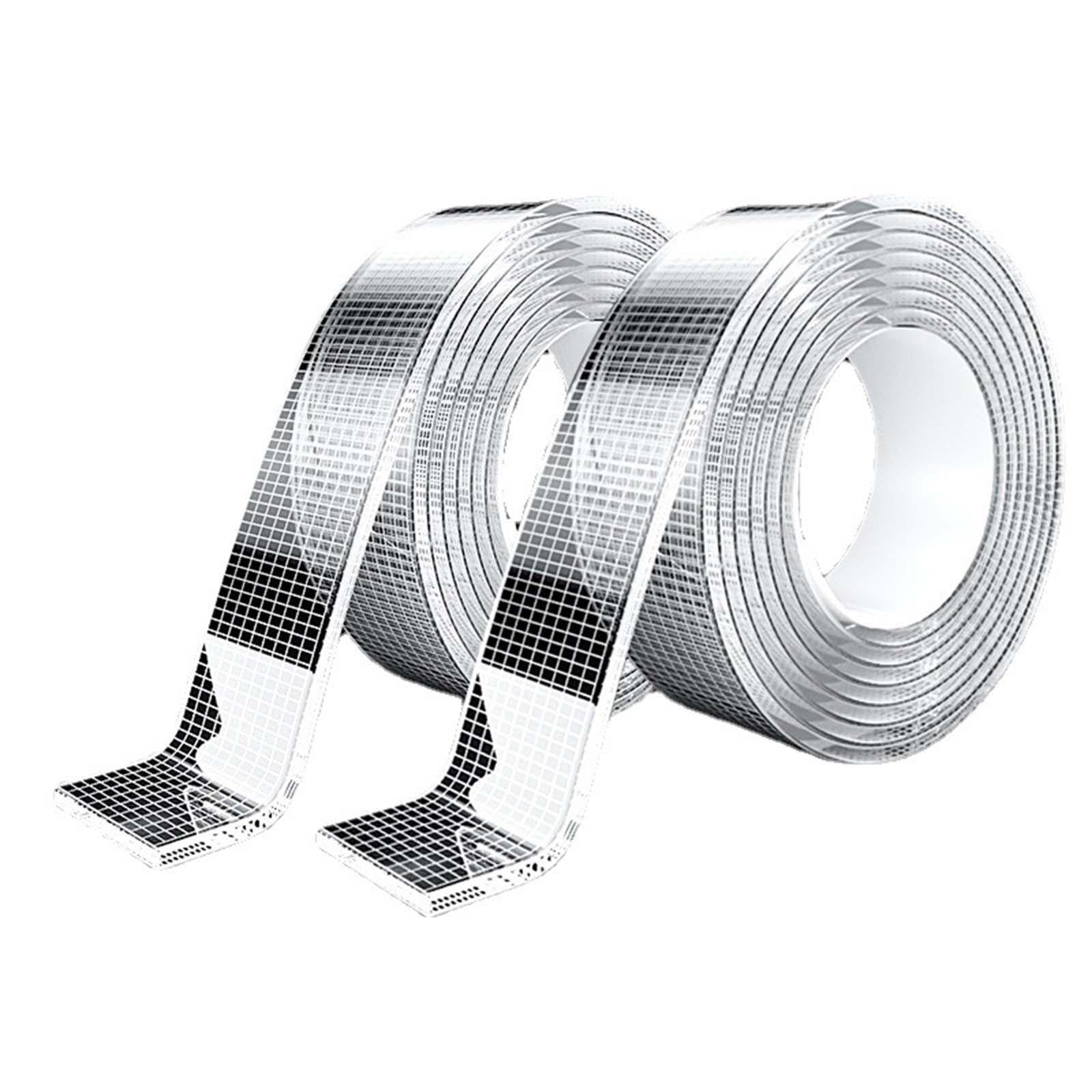 4xClear Nano Tape Double Sided Tape Traceless Non Marking Heavy Duty Wall Tape Thick 1mm Long 100cm