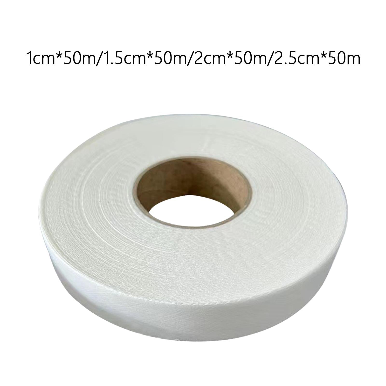 3xFabric Fusing Hemming Tape Cloth Tape Fabric Tape Patching Iron on Hem Tapes 1cmx50m