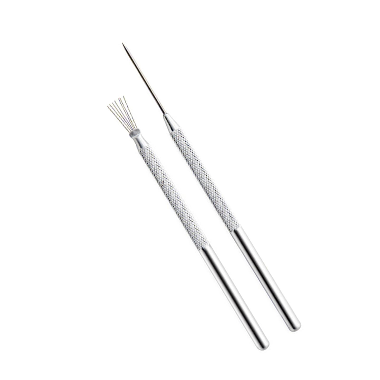 4x7 Pin Clay Detail Sculpting Tool Durable for Scraping DIY Handicraft Cutting 2pcs