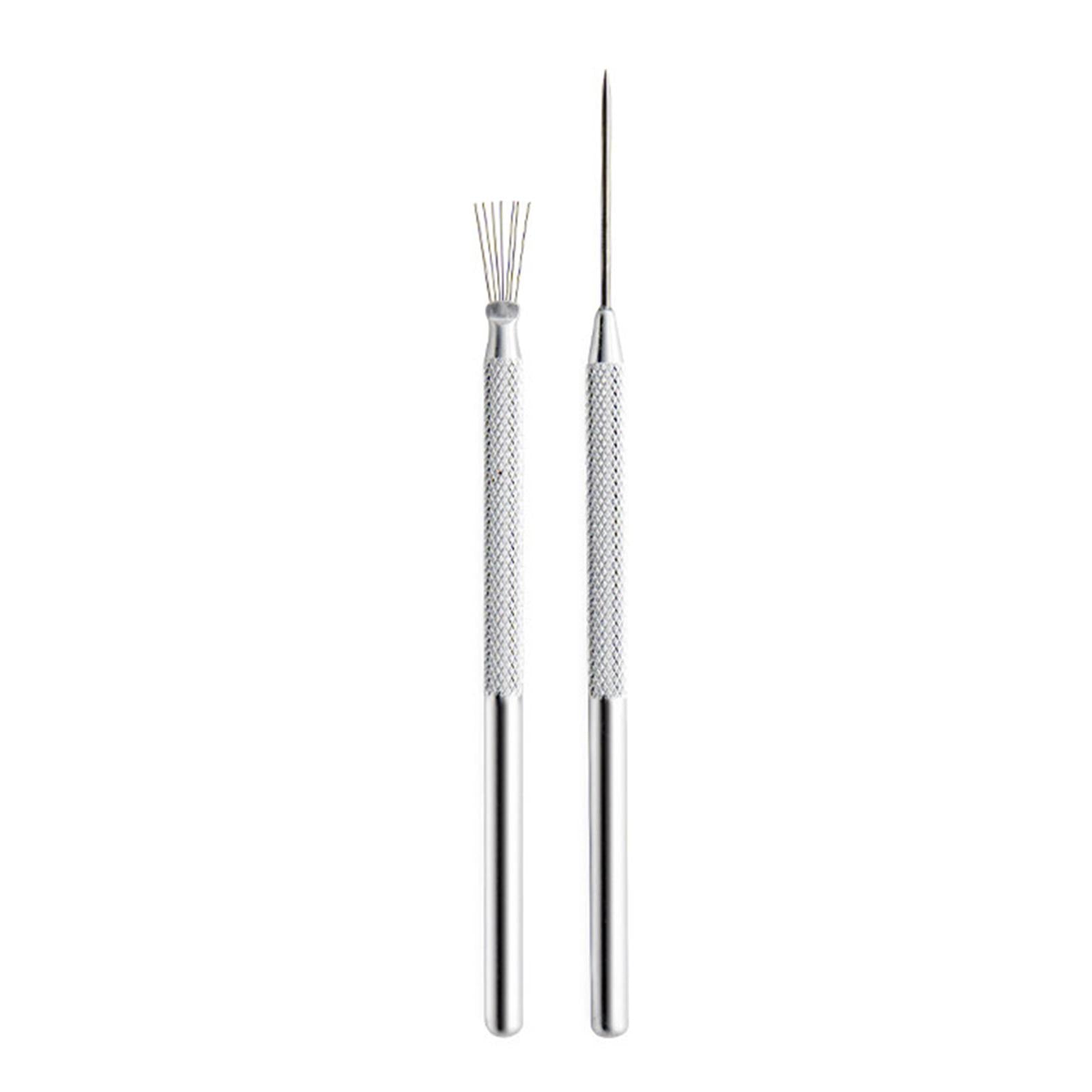 4x7 Pin Clay Detail Sculpting Tool Durable for Scraping DIY Handicraft Cutting 2pcs