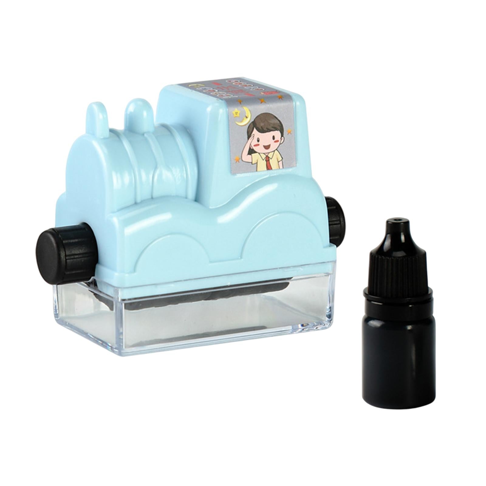 3xSmart Math Roller Stamps 1-100 for Classroom Supplies Elementary School Kids Blue Multiplication 