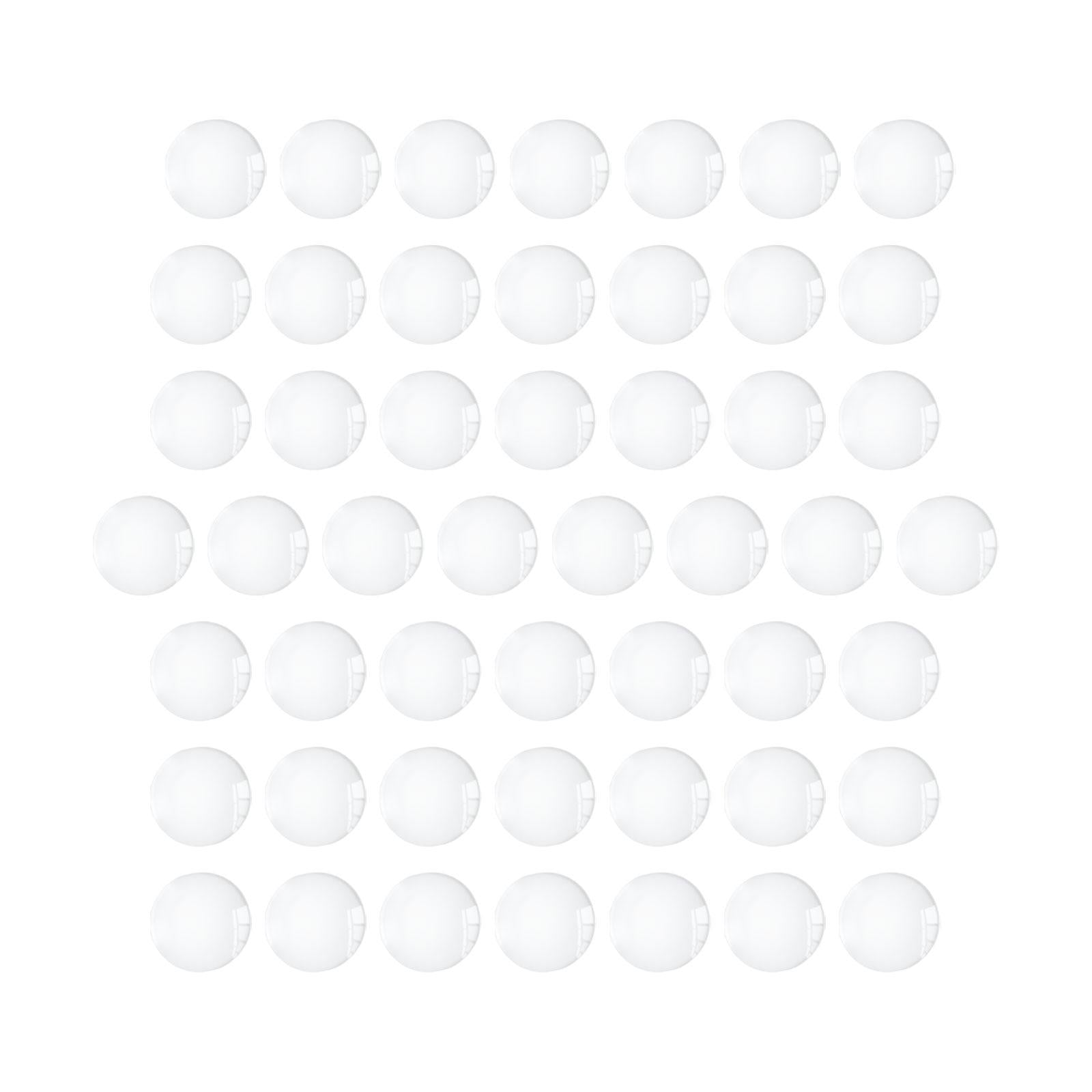 6xHalf Round Flatback for Jewelry Making DIY Crafts Glass Cabochons Dome Tiles 12mm 50pcs