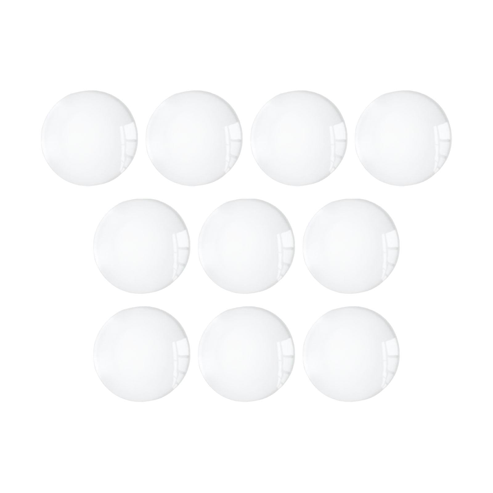 4xHalf Round Flatback for Jewelry Making DIY Crafts Glass Cabochons Dome Tiles 25mm 10pcs