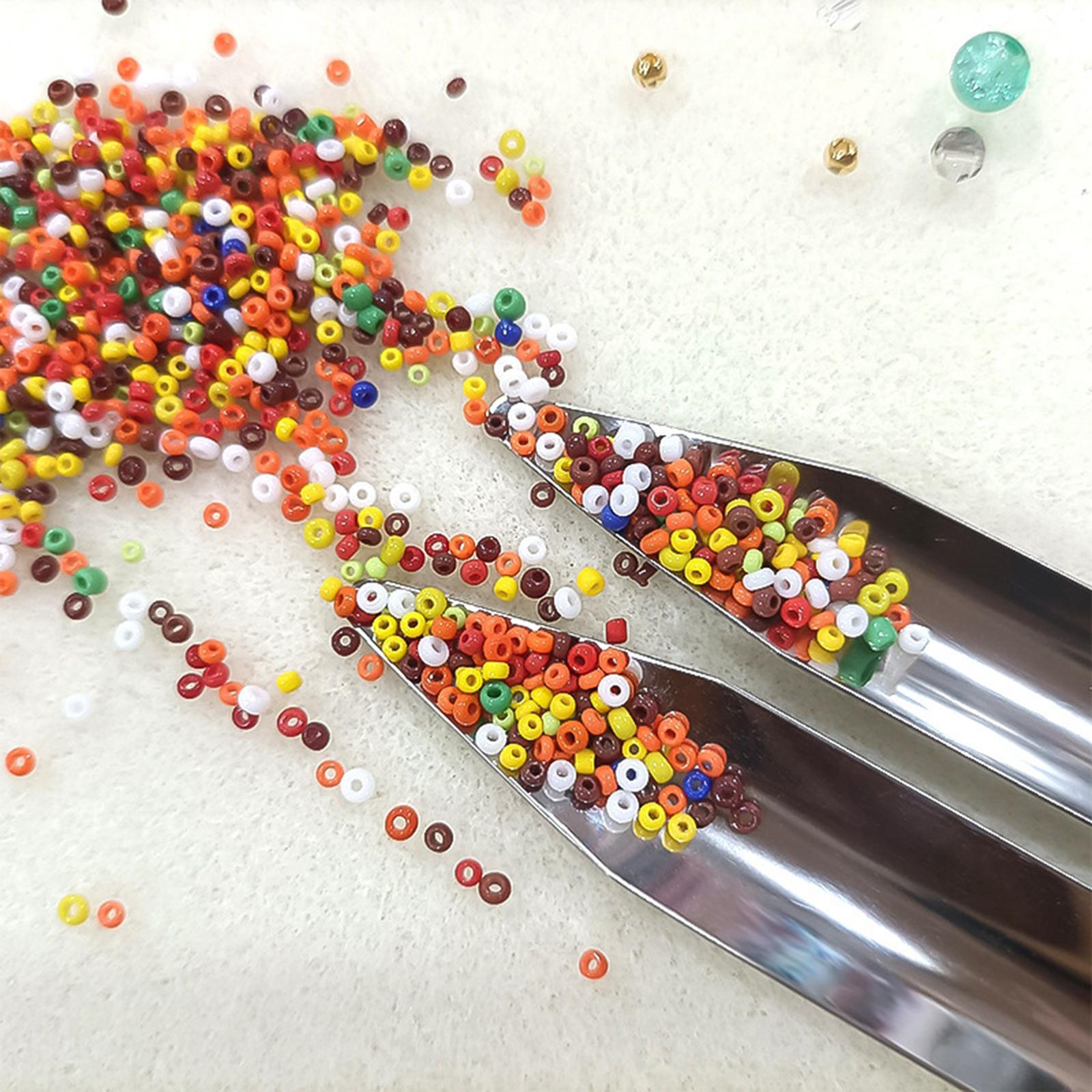 3xBeads Spoon Jewellery Spoon Stainless Steel Pick up Beads Jewelry Spoon Style A