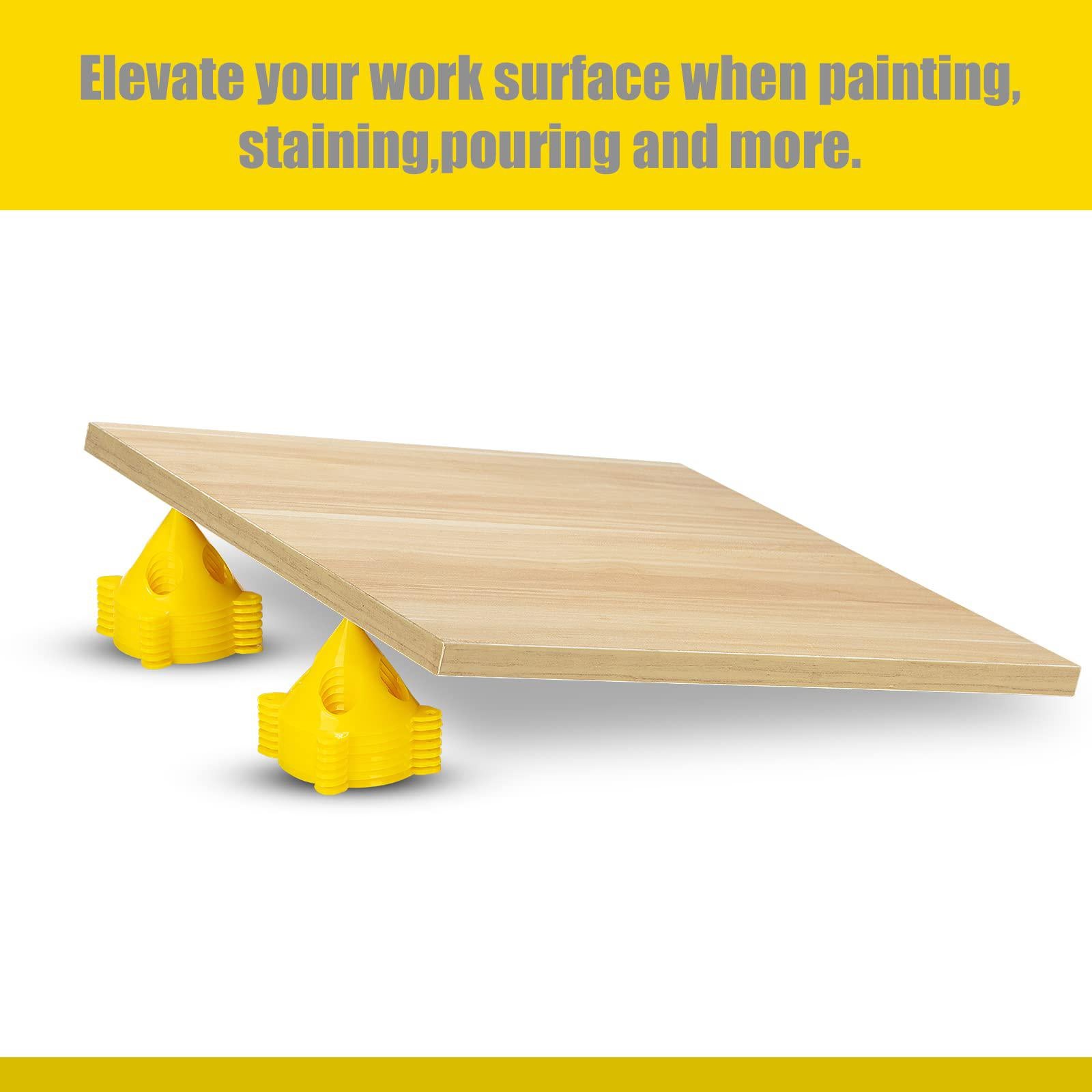 4x10x Pyramid Stands Painting Pyramids for Paint Pouring Suppliers Woodworking