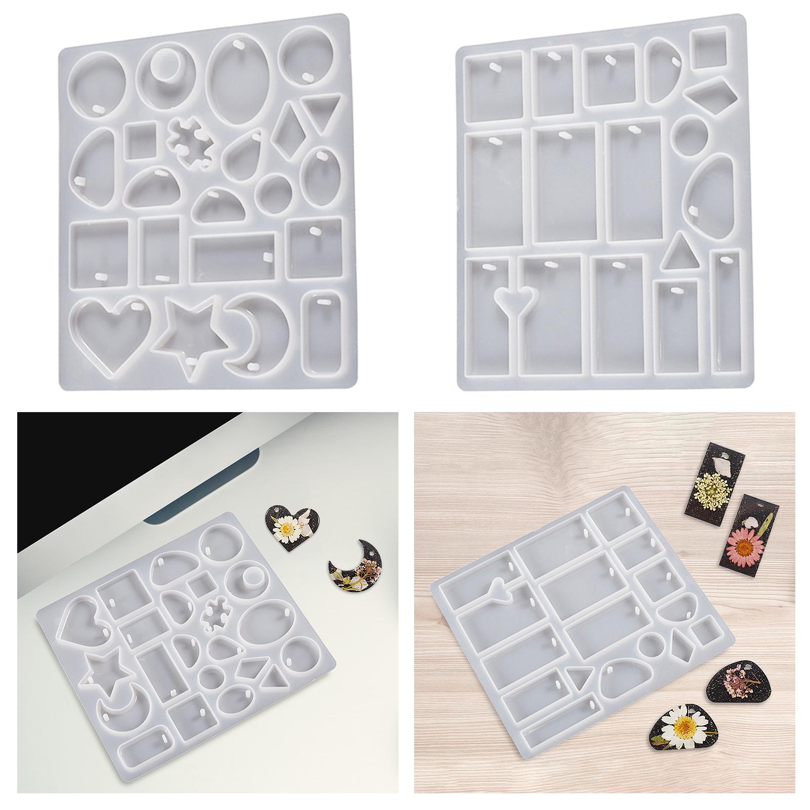 3xResin Pendant Model Jewelry Resin Casting Model for Bracelet DIY Craft Style A