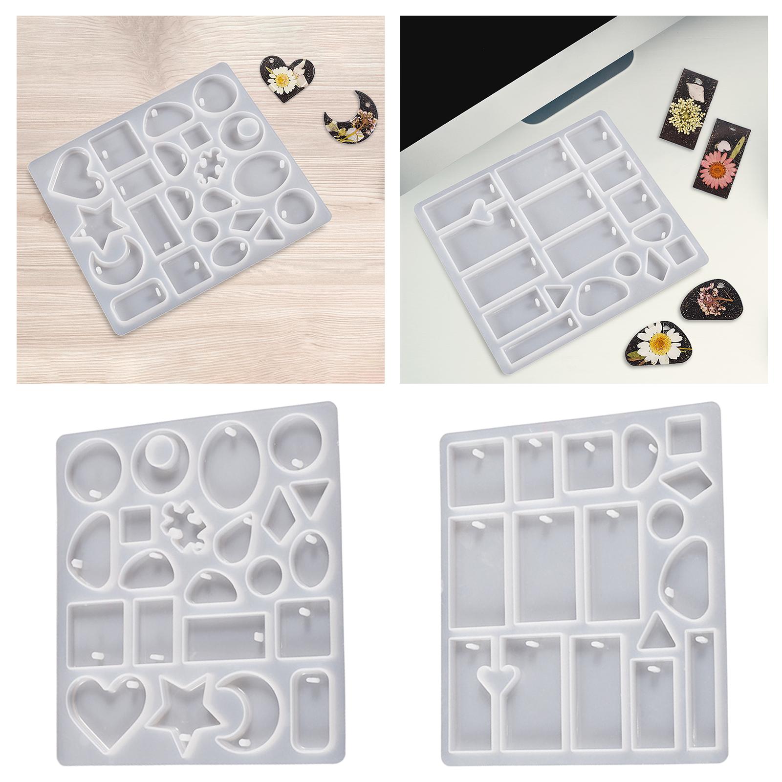 2xResin Pendant Model Jewelry Resin Casting Model for Bracelet DIY Craft Style A