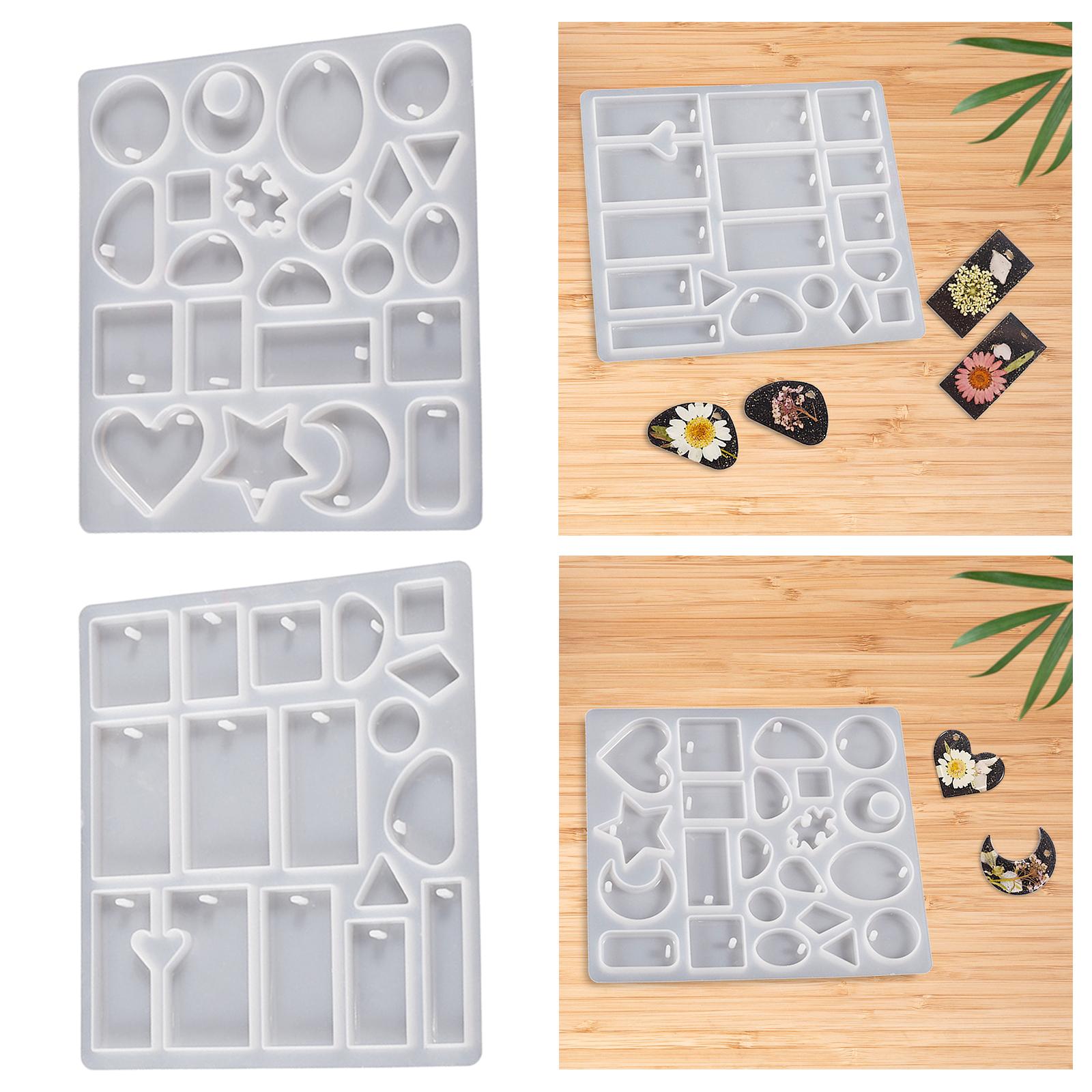 2xResin Pendant Model Jewelry Resin Casting Model for Bracelet DIY Craft Style A