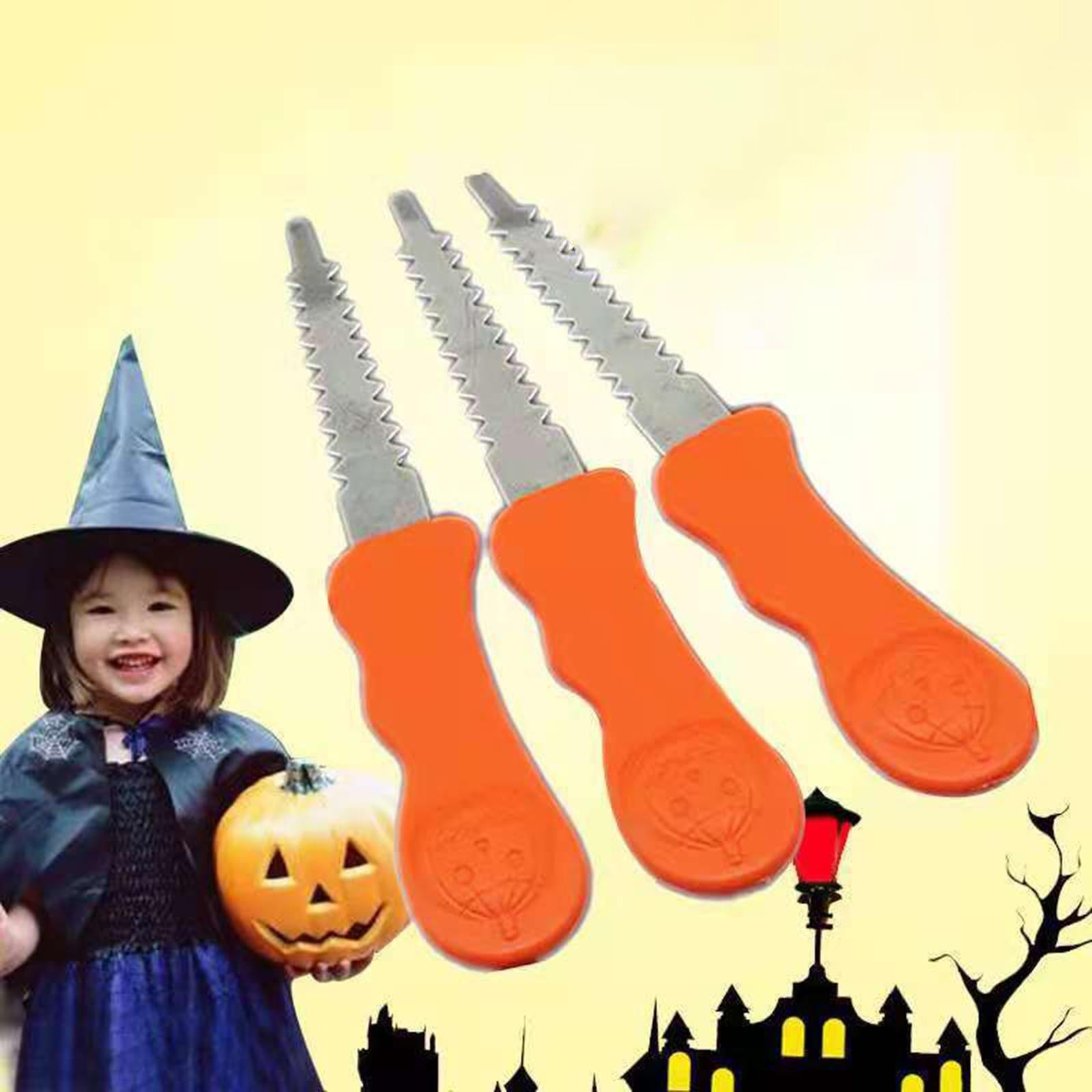 2xPumpkin Carving Knife Fruit Engrave for Family Party Xmas Halloween Lanterns