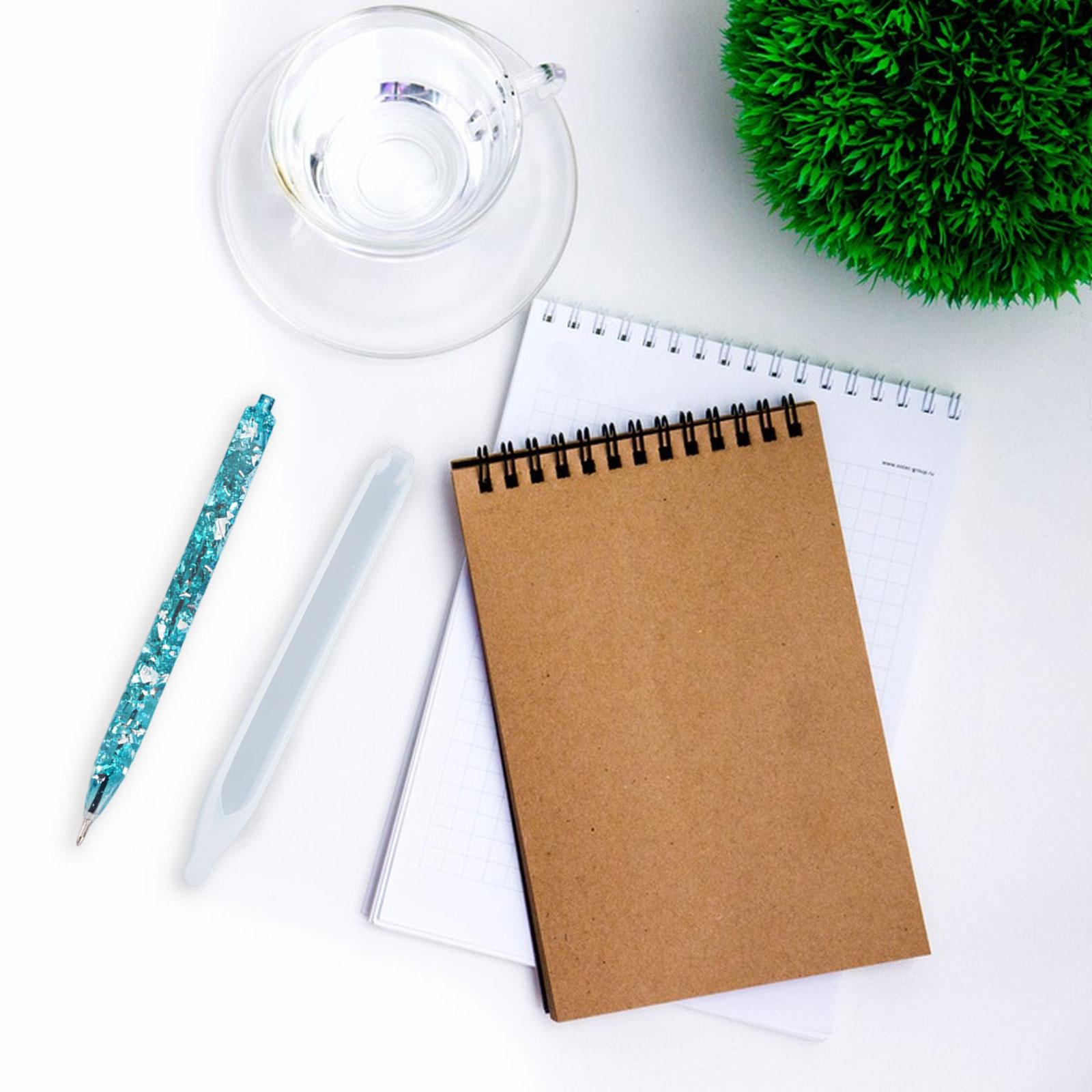4xPen Resin Die Resin Casting Reusable Durable Stationery Ballpoint Pen Making Style C