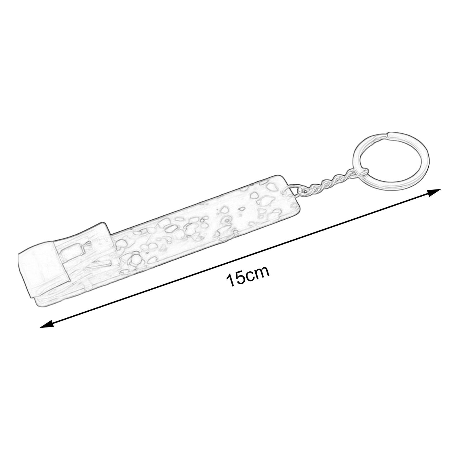 4xCredit Card Puller ATM Keychain Card Clip for Long Nails Picker Card Grabber Yellow