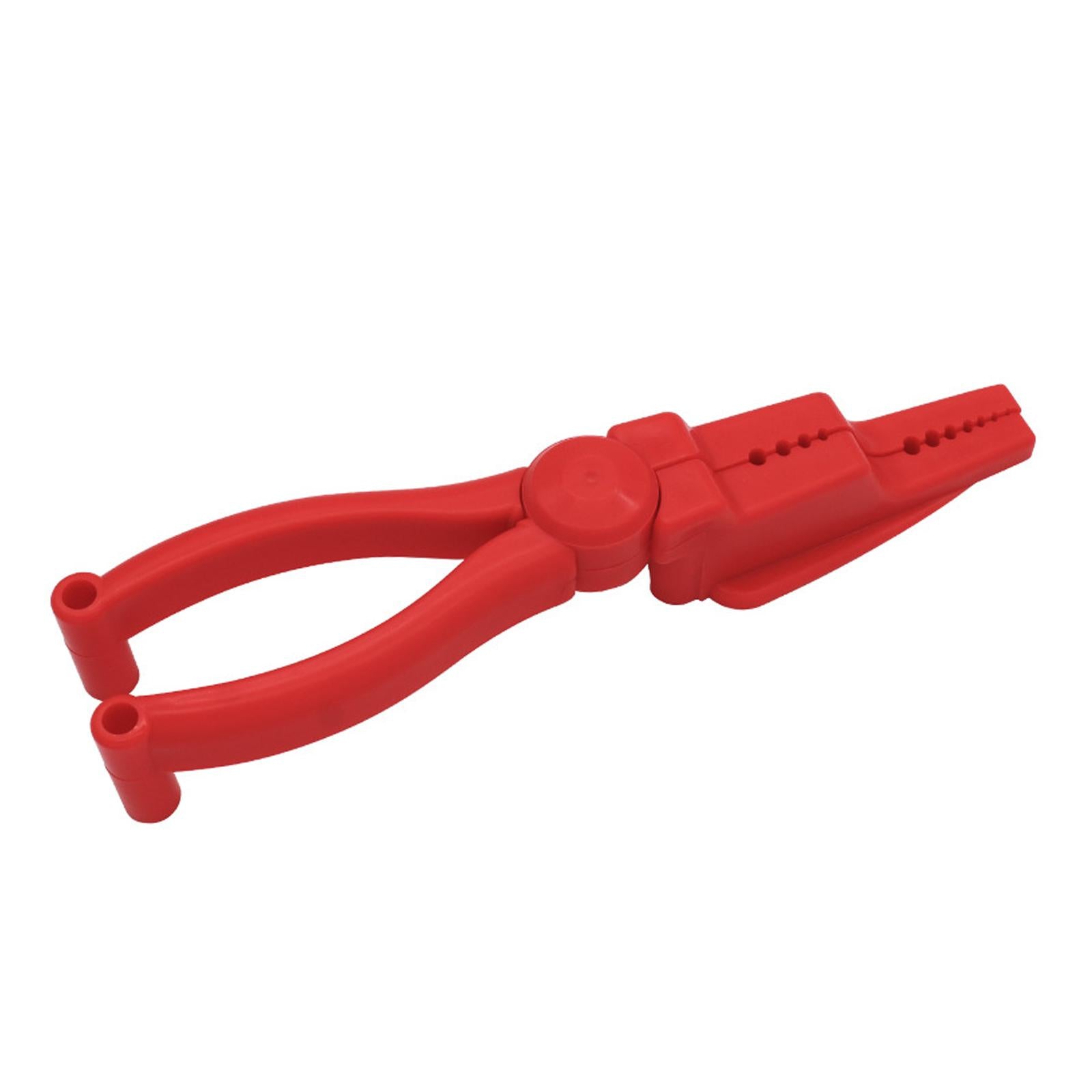 3xNail Holder Pliers Screw Nails Fixer Tool Portable Nail Holder for Hammering Red
