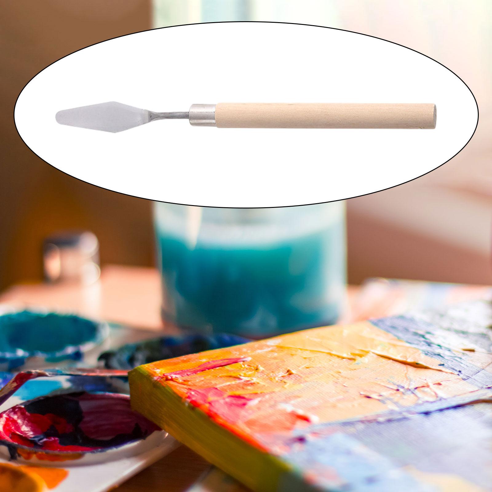 3xPalette Knife Smearing Painting Knife for Watercolor Oil Acrylic Painting