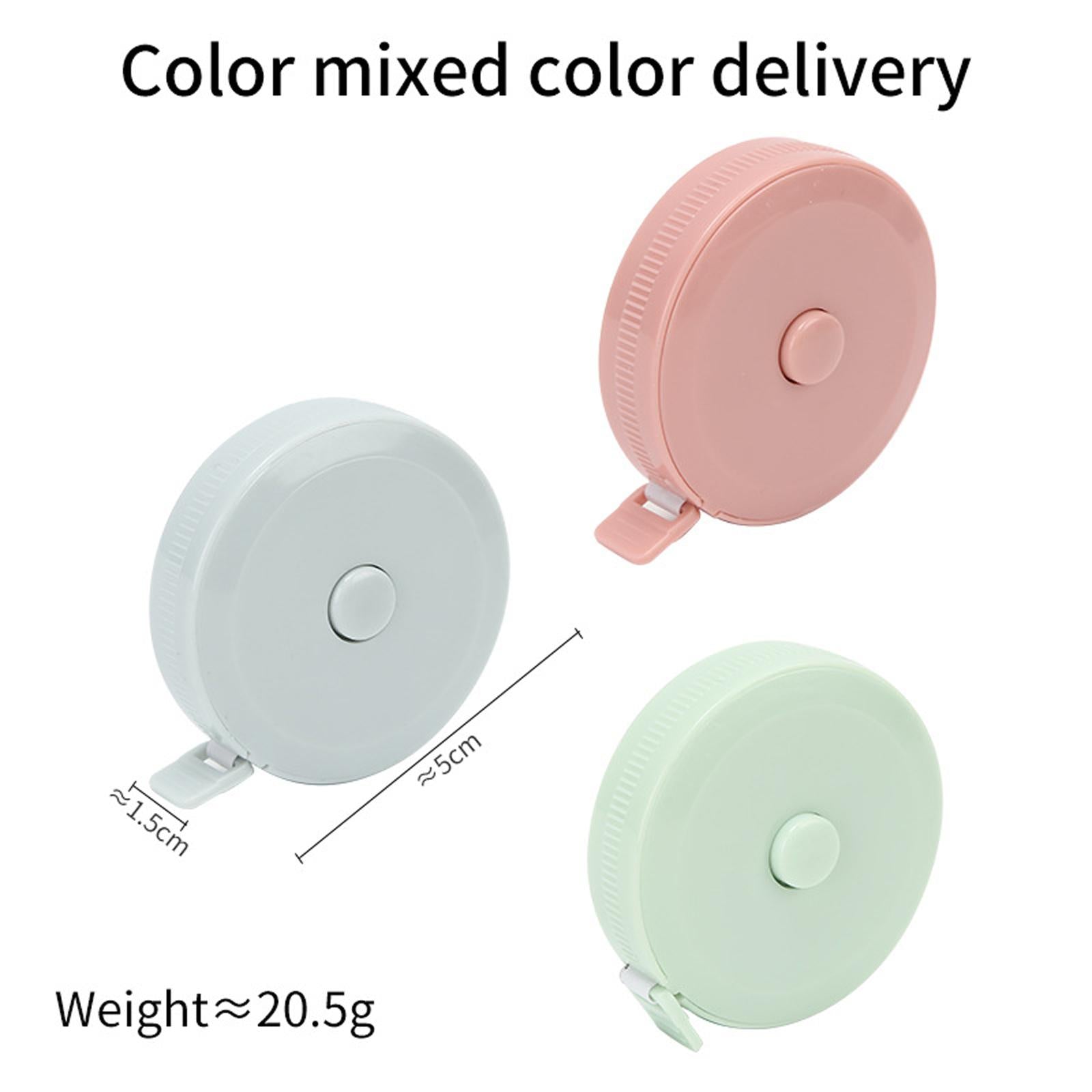 3xSewing Tape Measure Tools Body Measure Tape 60 inch for Tailor Nursing Waist Pink