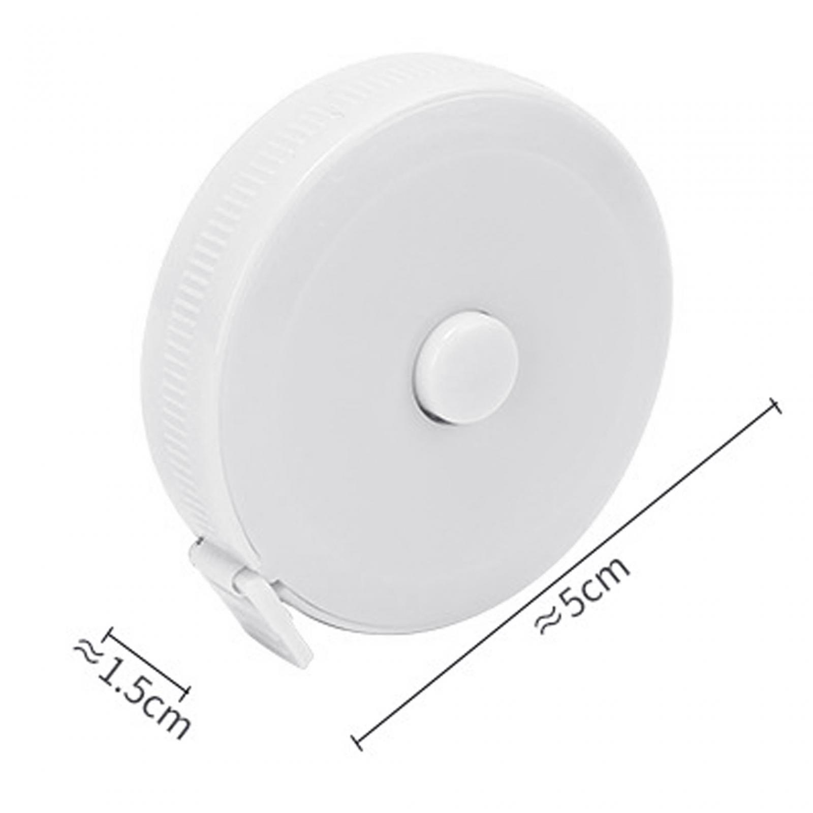 2xSewing Tape Measure Tools Body Measure Tape 60 inch for Tailor Nursing Waist White