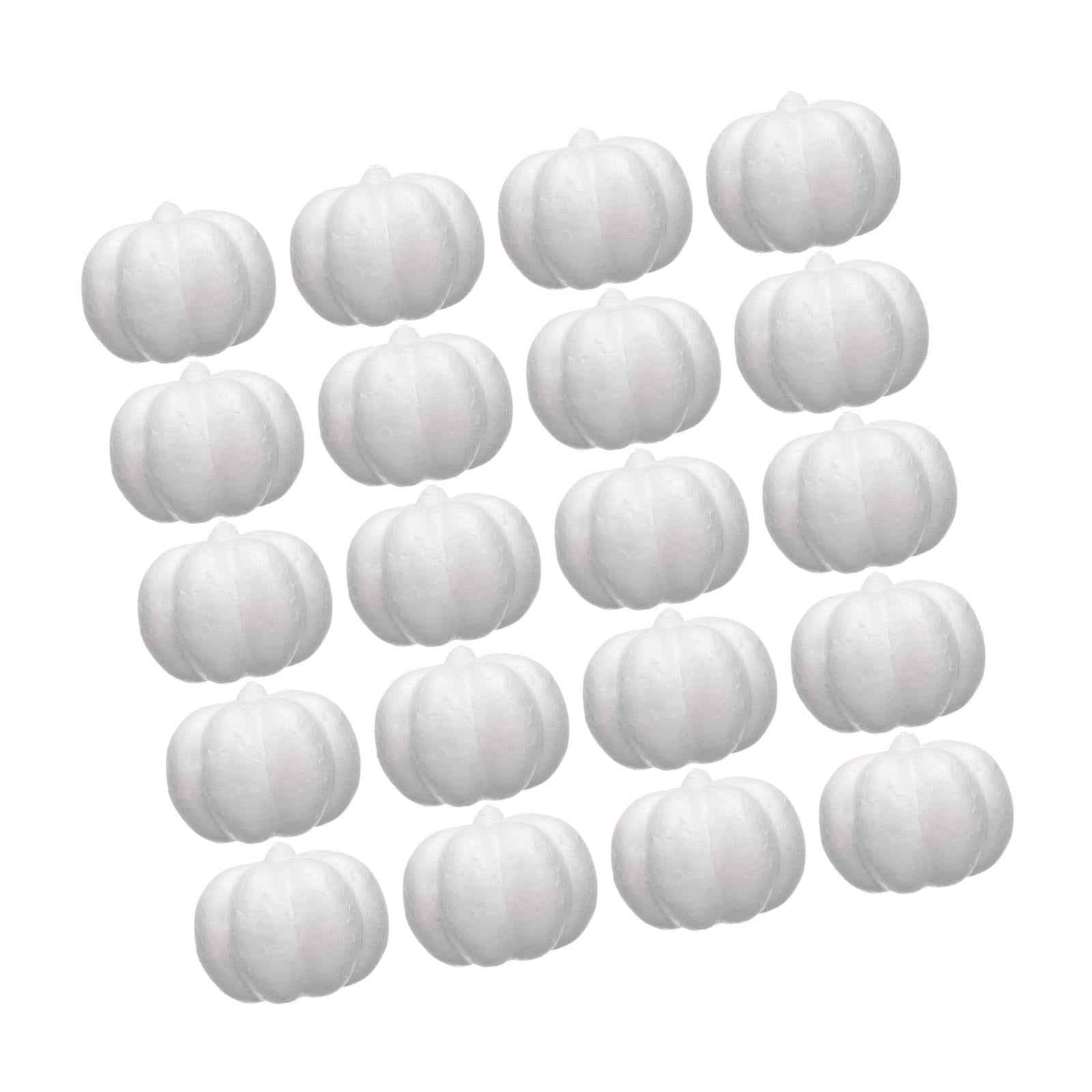 20Pcs Foam Pumpkins Handmade DIY Arts for Halloween School Project Christmas