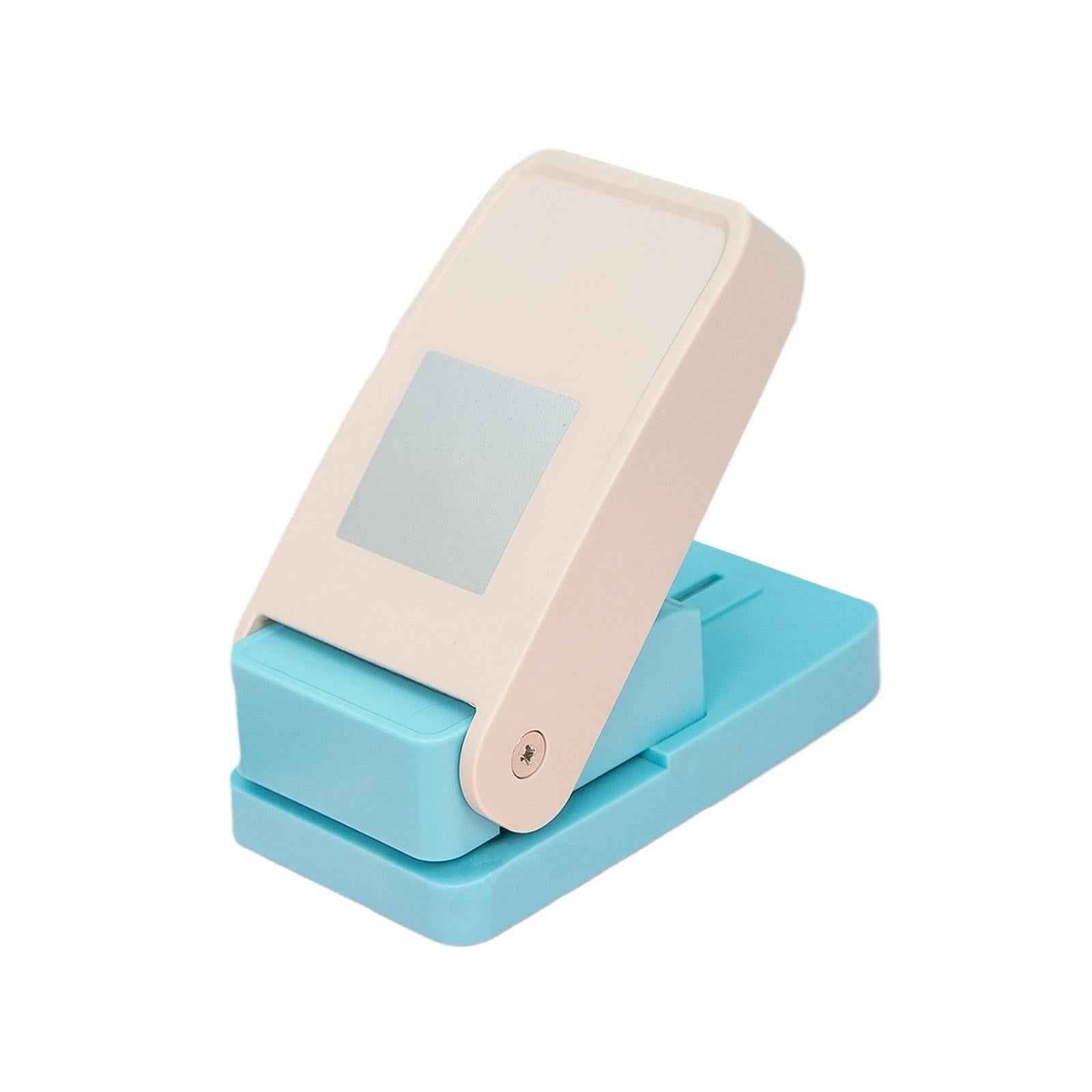 Tab Punch Loose Leaf Separator Label Punch for Handmade Project Bookmark Square