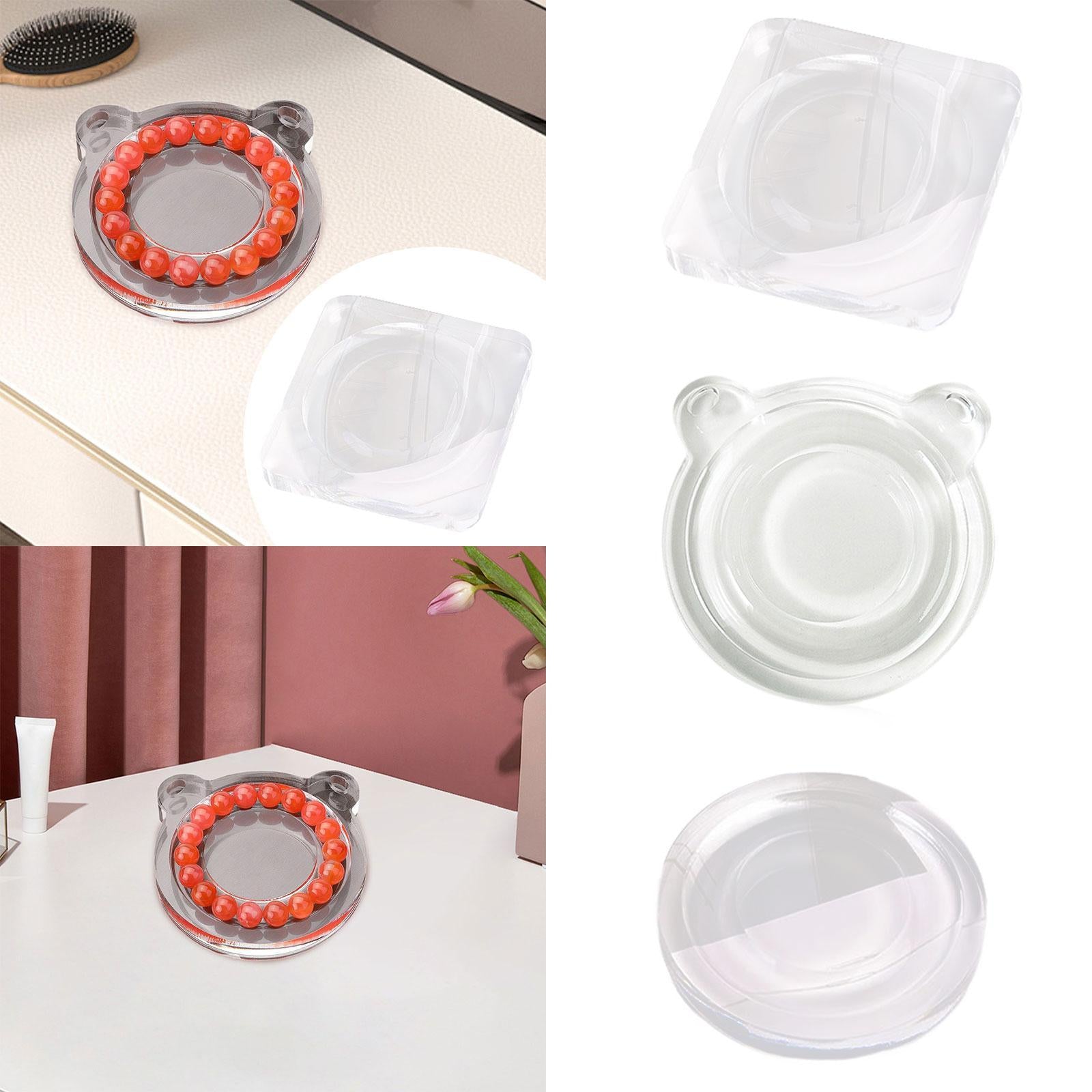 Bracelet Beading Board Acrylic Bead Tray for DIY Design Jewelry Making Square