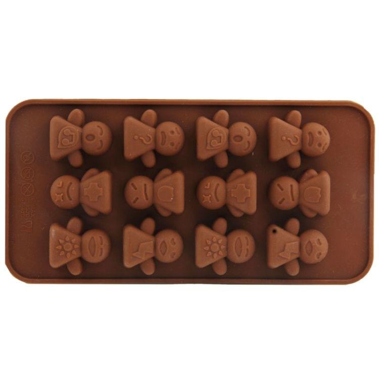 High Quality Dolls Style Silicone Material Chocolate Mold