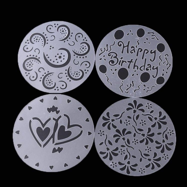 3 PCS Plastic Spray Cake Mould
