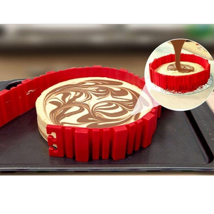 Silicone Cake Mold Baking Tools DIY Multi-shape Cake Mold Kitchen Accessories,4 PCS DIY Cake Mold