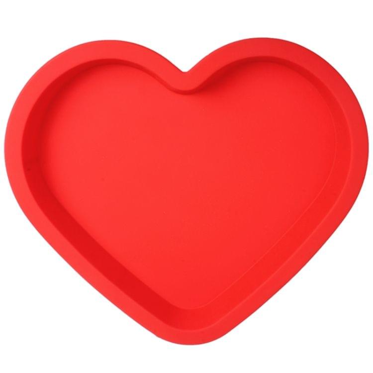 Heart Shape Silica Cake Mold (Random Color Delivery)