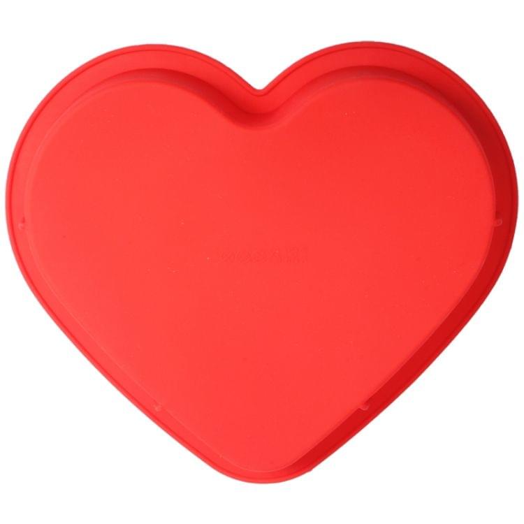 Heart Shape Silica Cake Mold (Random Color Delivery)