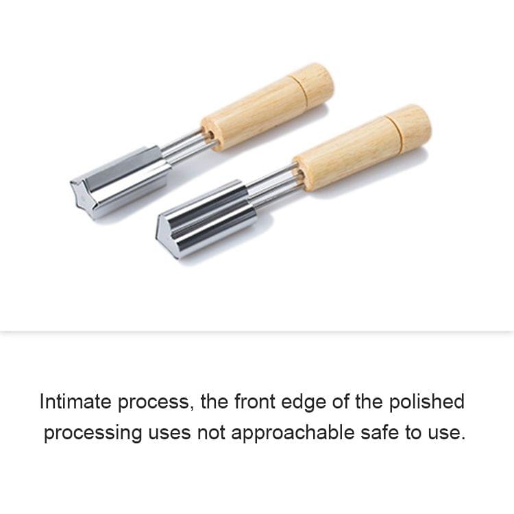 2 PCS Stainless Steel Baking Biscuit Mould Fruit and Vegetable Cutting Molds Tools (Heart Shape)
