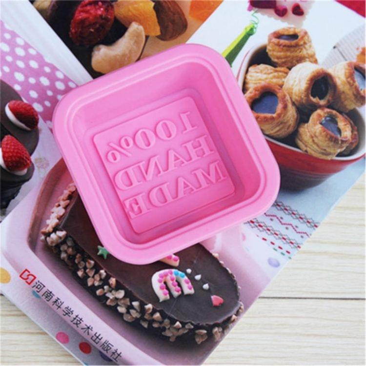 Silicone Cake Mold Handmade Soap Mold, Random Color