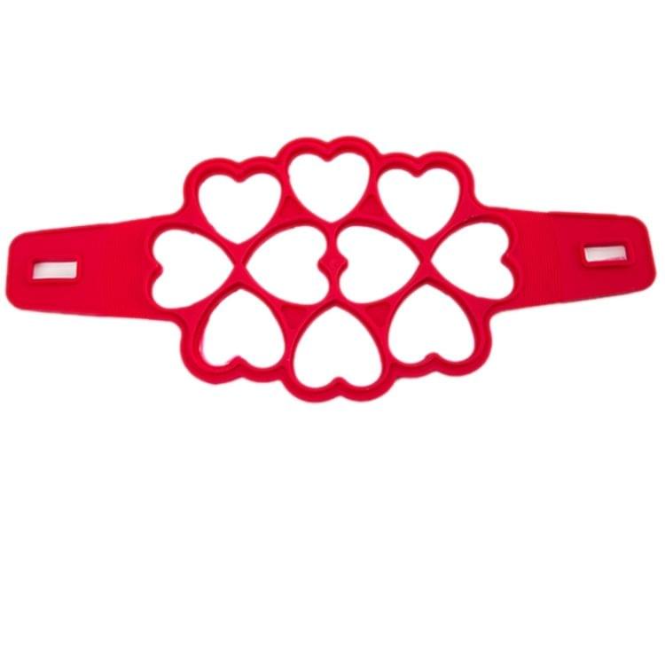 Silicone Cake Mold Baking Tools DIY Multi-shape Cake Mold Kitchen Accessories,10 Holes Heart Shaped