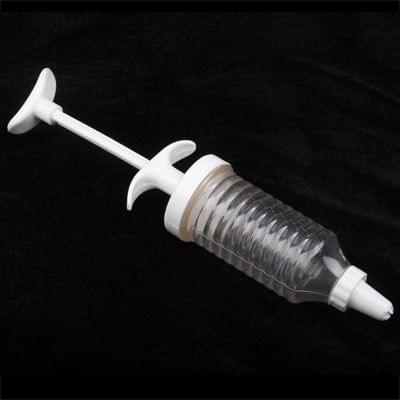 Syringe Style Cake Desert Decorator Icing Frosting with 8 Nozzles(White)