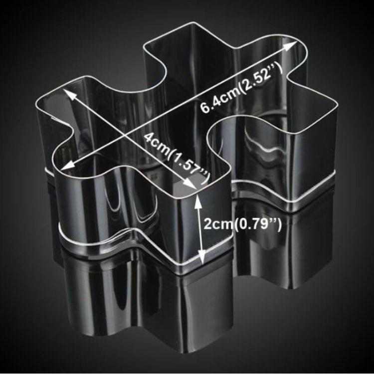 Stainless Steel Biscuit Mold Popular Cute Puzzle Shape DIY Shantou Mold Cookie Cutting Mold