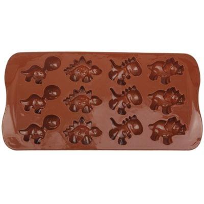 Cute Dinosaur Style Silica Gel Fondant Cake Mold