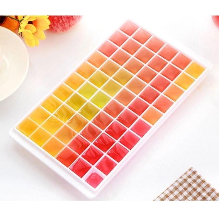 2 PCS Diamond Shape 60-Grid Pinkycolor Ice Cube Tray, Random Color Delivery