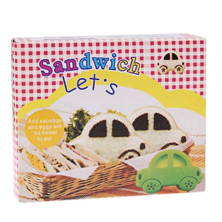 Car Style DIY Bento Meal Molds Set / Car Sandwich Mold