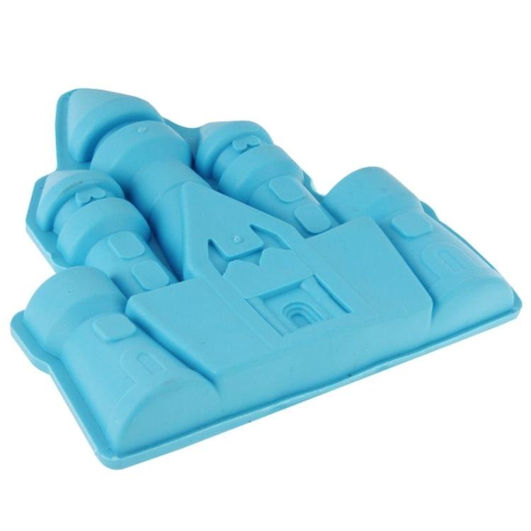Palace Shape TPE Ice Cube Tray Castle Ice Mold (Random Color Delivery)