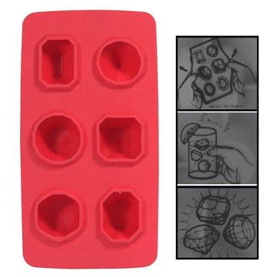 Cool Jewels Dazzling Diamond Ice Cube Tray (Random Color Delivery)