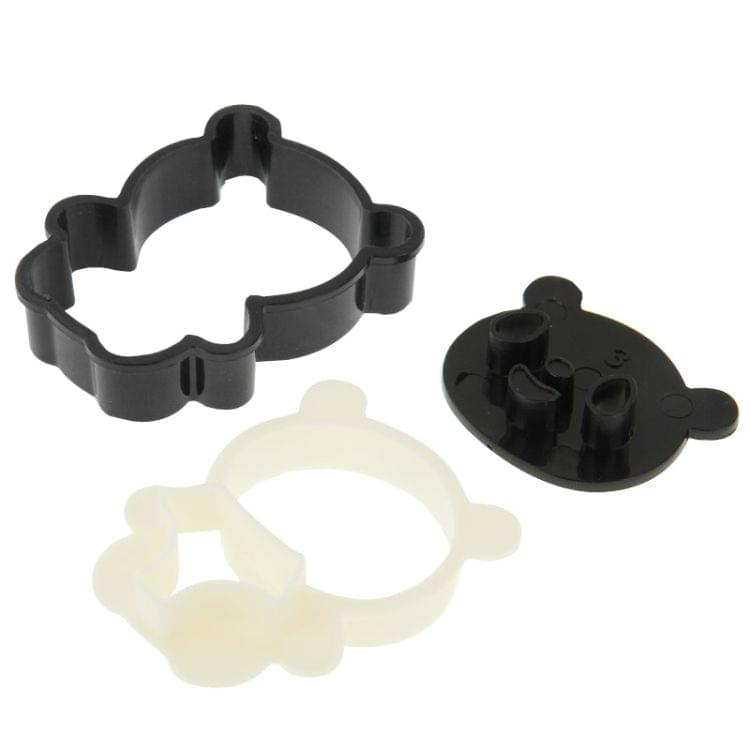 4 PCS Panda Cookie Mold Biscuit Mold