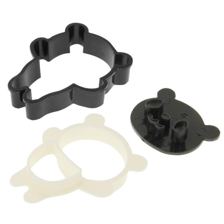 4 PCS Panda Cookie Mold Biscuit Mold