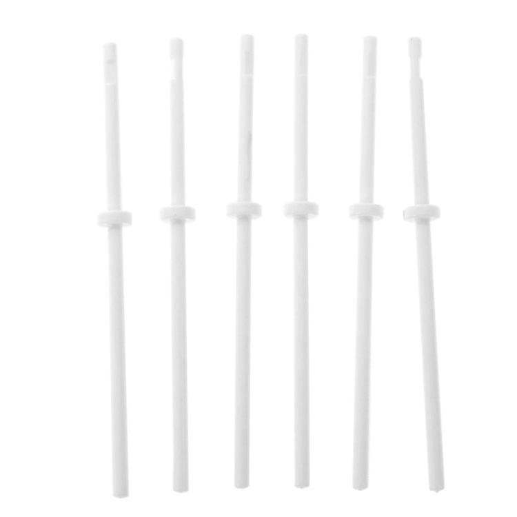 High Quality 6pcs DIY Lollipop Silicone Candy Double Star Mould Chocolate Mold