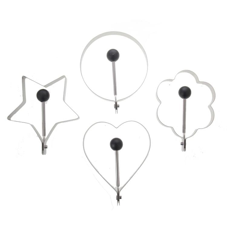 4 PCS Stainless Steel Fried Egg Pancake Mold