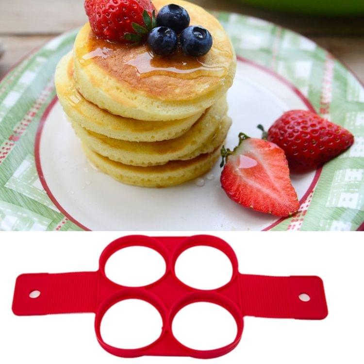Silicone Cake Mold Baking Tools DIY Multi-shape Cake Mold Kitchen Accessories,4 Holes Round Shape