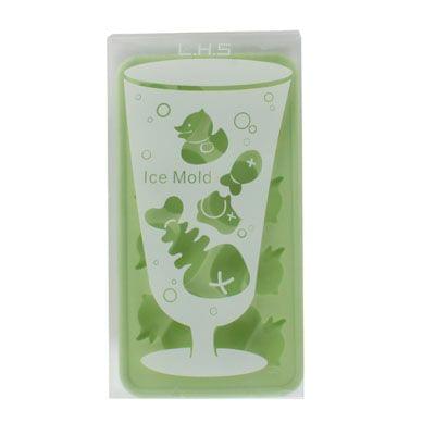 Silicone Duck Shape Party Ice Cube Tray (Random Color Delivery)