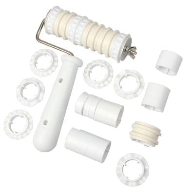 Fondant Ribbon Cutter Embosser Roller Sugar Craft Set