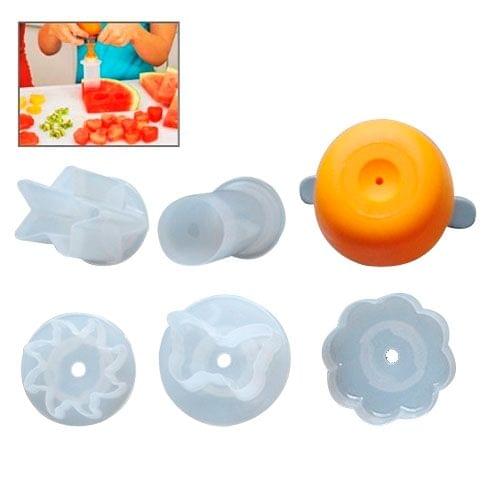 DIY Carved Fruit Decorating Mould Fruit Cutter for Cake Decoration