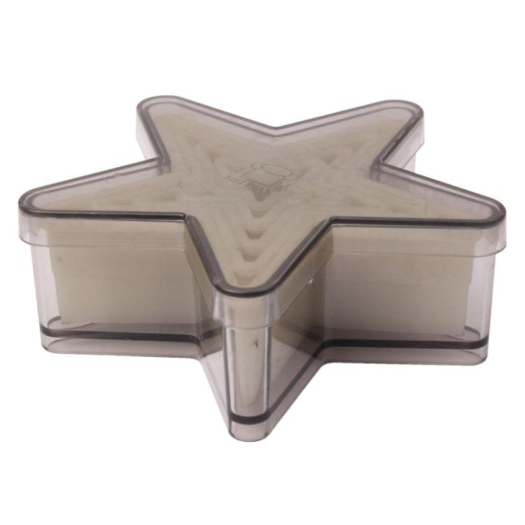 5 PCS Pentagram Shape Food Processing Machine for Soft Biscuit Machine / Cake Biscuit Moulds