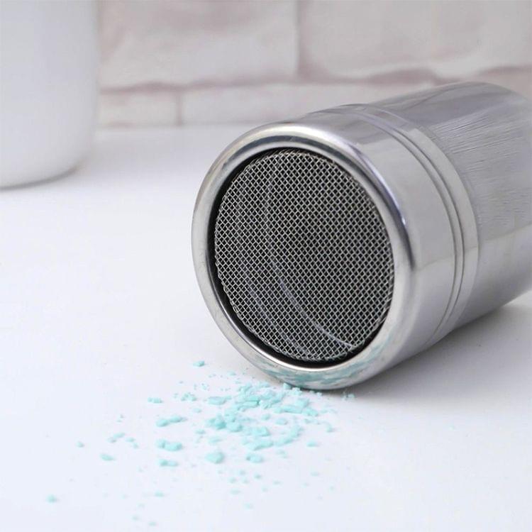 Stainless Steel 304 Dusting Powder Condiment Tank Fine Mesh Barrel Cocoa Powder Household Kitchen Tools