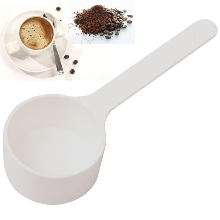 Coffee Bean Spoon for Home / Office (White)