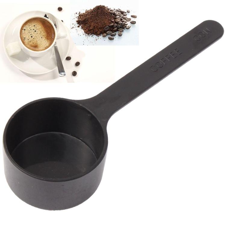 Coffee Bean Spoon for Home / Office (Black)